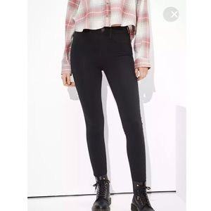 NWT American Eagle Highest Rise Jegging in Black